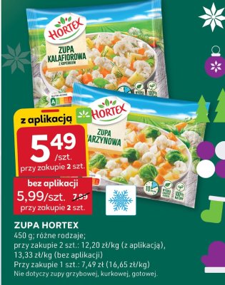 Zupa Hortex Kalafiorowa z brokułami promocja w Stokrotka