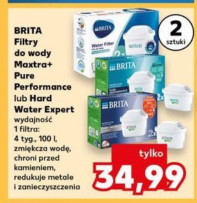 Wkład filtrujący hard water expert (pomarańczowy) Brita maxtra promocja