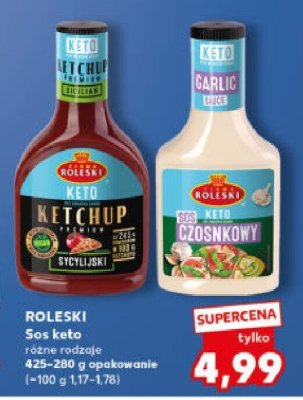 Sos keto różne rodzaje promocja w Kaufland