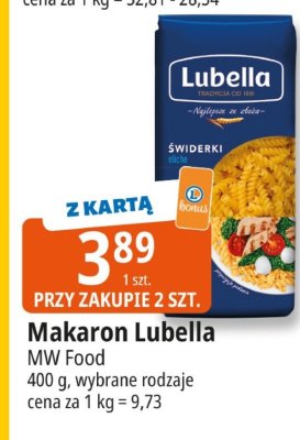 Makaron Lubella MW Food promocja w Leclerc