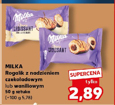 Rogal kakaowy Milka promocja w Kaufland