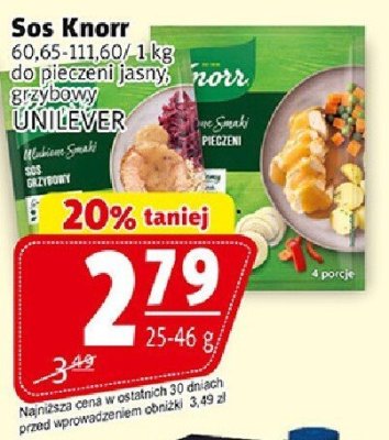 Sos Knorr promocja w Prim Market