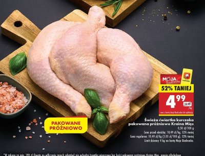 Ćwiartka tylna z kurczaka Kraina mięs promocja