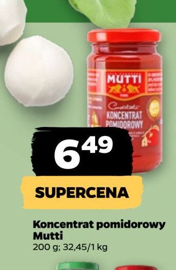 Koncentrat pomidorowy Mutti promocja