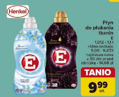 Płyn do płukania perfume deluxe nuta elegancji E nectar inspirations promocja