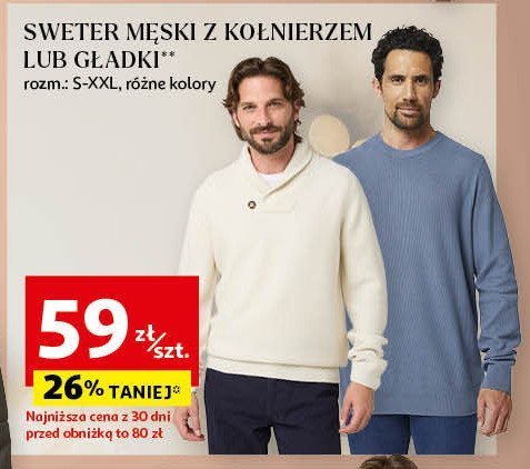 Sweter męski rozm s-xxl promocja