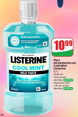 Płyn do płukania ust Cool Mint promocja w Dino