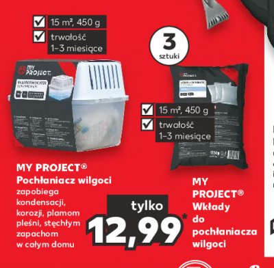 Wkład do pochłaniacza wilgoci My project promocja
