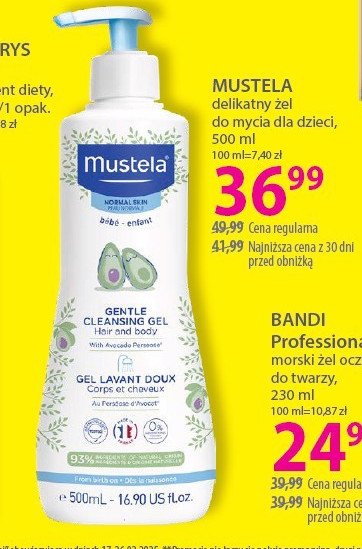 Żel do mycia awokado Mustela bebe promocja w Hebe