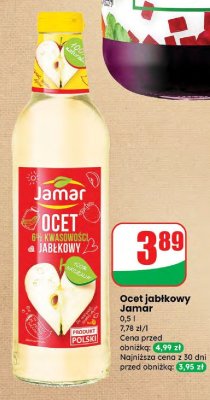 Ocet jabłkowy Jamar promocja w Dino