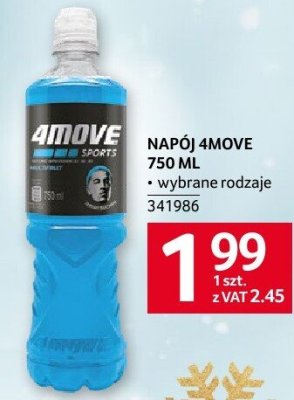 Napój 4move sports 750 ml promocja w Selgros