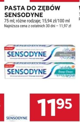 Pasta do zębów Sensodyne promocja w Stokrotka