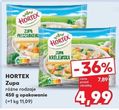 Zupa różne rodzaje HORTEX promocja w Kaufland