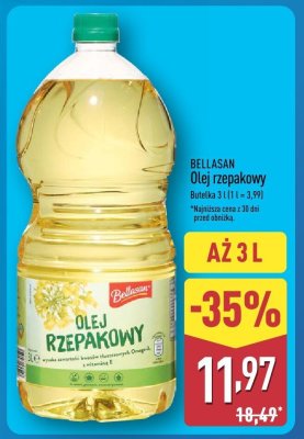 Olej rzepakowy promocja w Aldi