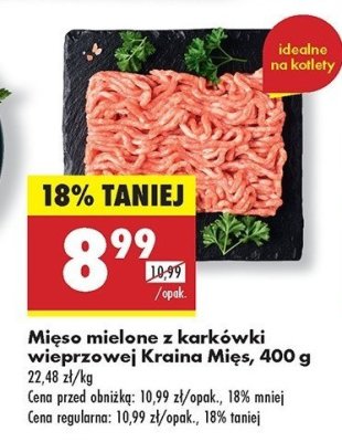 Mi臋so mielone z kark贸wki wieprzowej Kraina mi臋s promocja