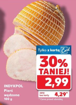 Pierś wędzona promocja w Kaufland