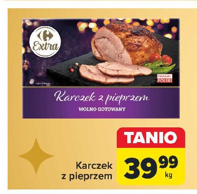 Karczek z pieprzem Carrefour extra promocja w Carrefour