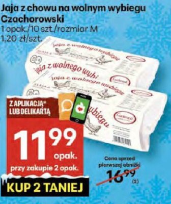 Jaja promocja w Delikatesy Centrum
