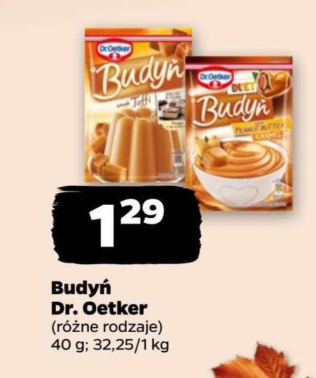 Budyń toffi Dr. oetker promocja