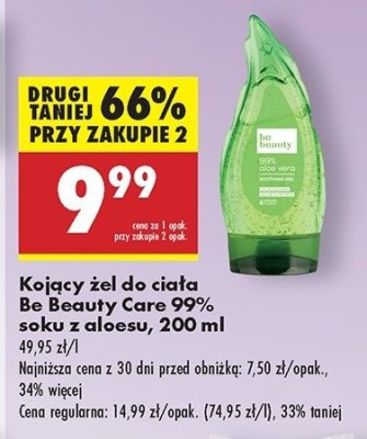 Żel aloesowy 99% Be beauty care promocja