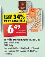 Tortilla kurczak curry Danie express promocja