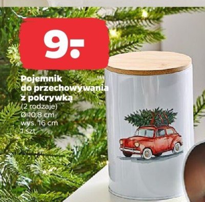 Pojemnik do przechowywania z pokrywką promocja w Netto