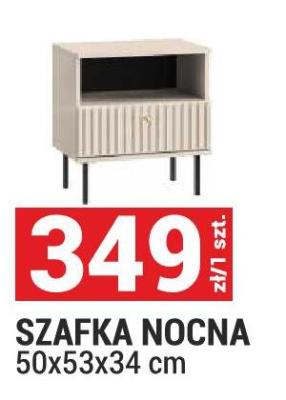 Szafka nocna SYSTEM SOPHIE 50x53x34 cm promocja w Merkury Market