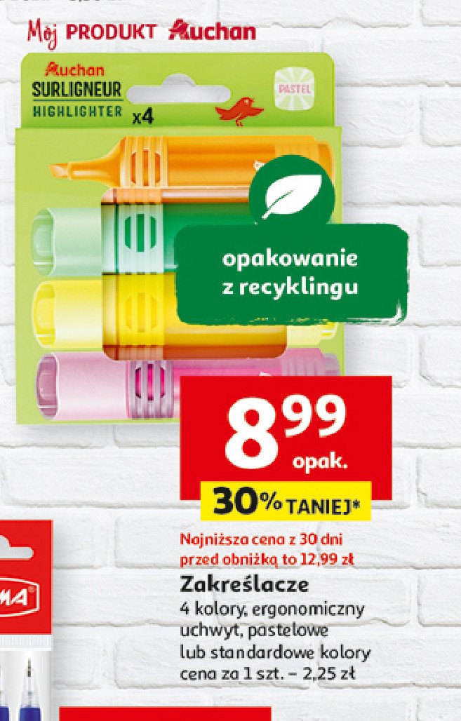Zakre艣lacze Auchan promocja