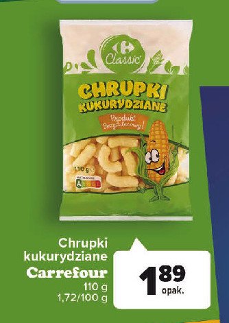 Chrupki kukurydziane Carrefour promocja