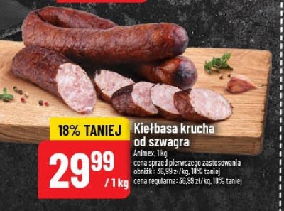 Kiełbasa krucha promocja w POLOmarket