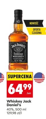 Whiskey promocja w Biedronka