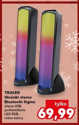 Głośnik stereo sigma Tracer promocja w Kaufland