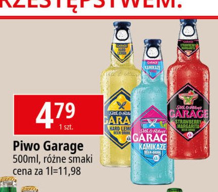 Piwo GARAGE KAMIKAZE promocja