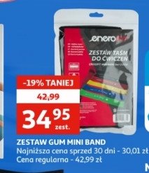 Zestaw gum mini band Enero promocja