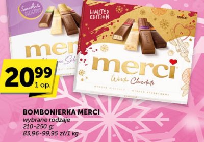 Bombonierka Merci promocja w Groszek