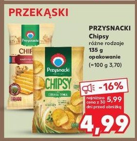 Chipsy wędzony boczek Przysnacki promocja