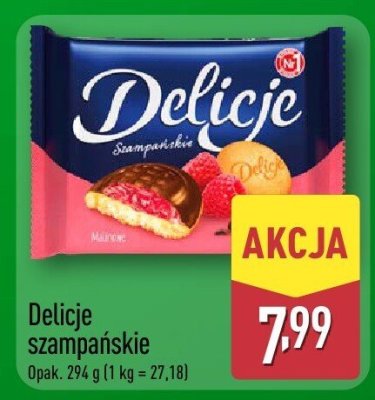 Delicje szampańskie promocja w Aldi