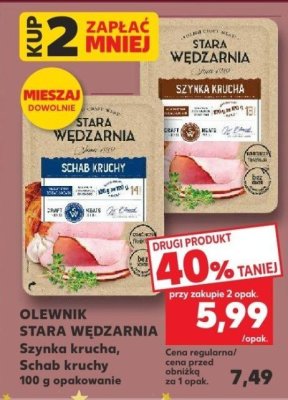 Szynka krucha promocja w Kaufland
