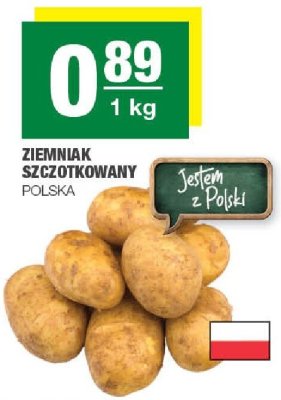 Ziemniak szcotkowany Polska promocja w SPAR