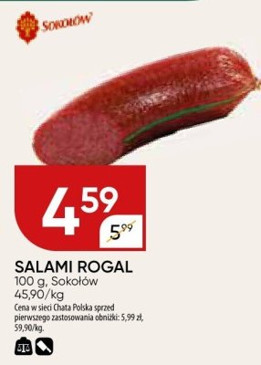 Salami rogal promocja w Chata Polska
