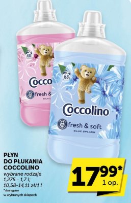 Płyn do płukania Coccolino promocja w ABC