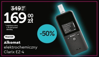 Alkomat elektrochemiczny Clarix EZ-4 promocja w Biedronka