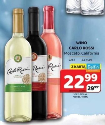 Wino promocja w Delfin