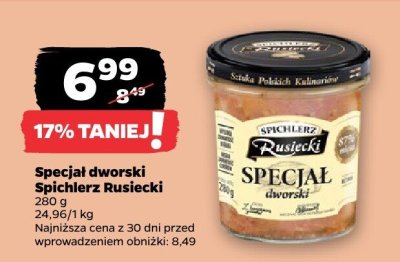 Specjał dworski  promocja w Netto