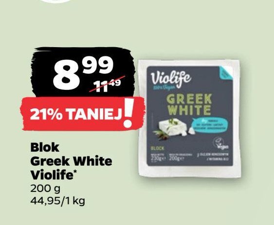 Ser jak feta greek white Violife promocja