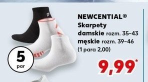 Skarpety męskie 39-46 Newcential promocja