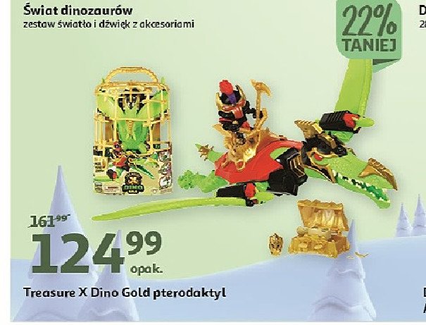 Dino gold pterodaktyl treasure x promocja