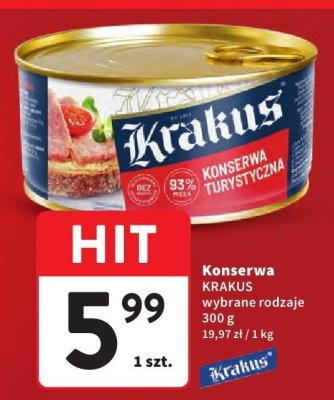 Konserwa KRAKUS promocja w Intermarche