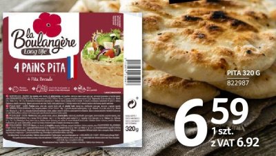 Pita 320 g 4 pains pita à la grecque promocja w Selgros