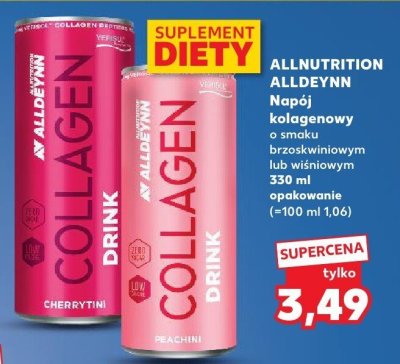 Napój kolagenowy Alldeyn wiśnia promocja w Kaufland